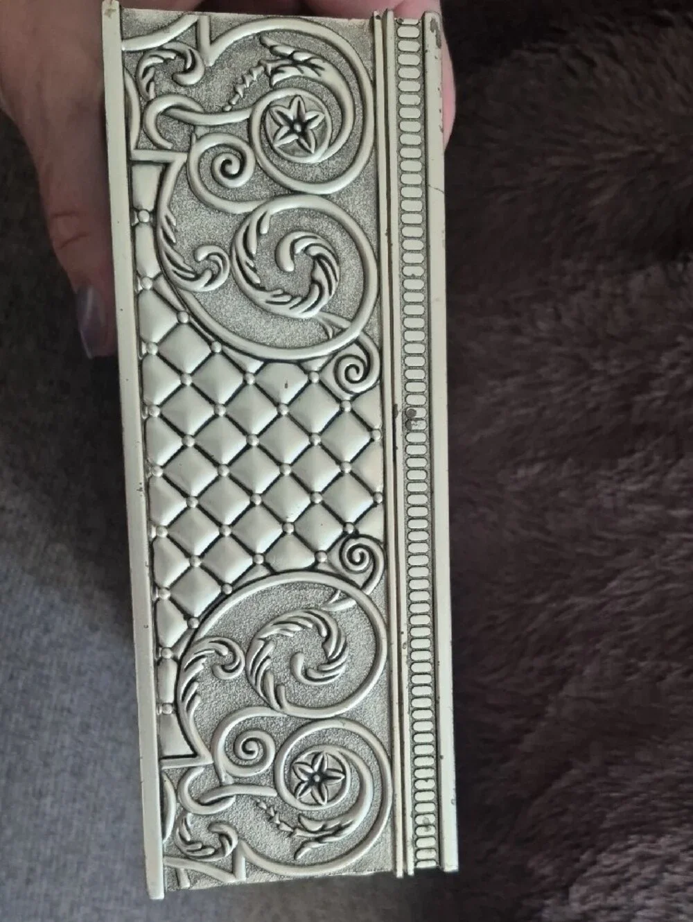 Godinger VINTAGE Silver Plated Jewelry Box Chest